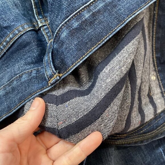 J. Crew Straight Leg Jeans 770 with Classic flannel-lined Size 33 - Picture 4 of 16